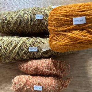 Lot of Knitting Yarn Woolen Collectibles